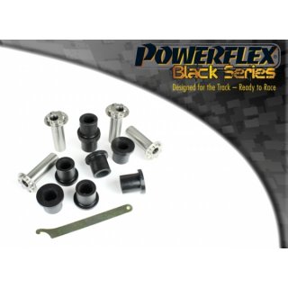 4x Powerflex PFR5-306GBLK PU Buchsen Schrglenker HA exzentrisch verstellbar BMW e21 e30 e36 compact