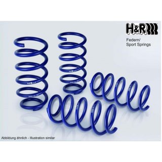 H&R 35/35 mm Lowering Springs for Audi A1 2010-2018