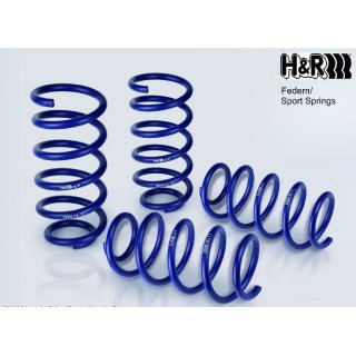 H&R 30-40mm Lowering Springs for Cayenne S 9PA 4.5 4.8