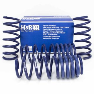 H&R 25/15mm lowering springs for BMW M5 F10