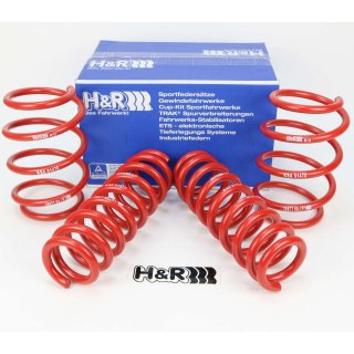 H&R lowering springs for BMW F31 45mm F33 F83 30/20mm front axle load from 921kg