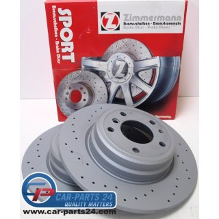 Zimmermann Sport Bremsscheiben HA BMW e38 & e31 324x12mm