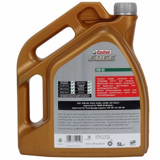 Castrol EDGE TITANIUM FST Supercar 10W-60 Motorl 5L