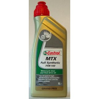 Castrol MTX FULL SYNTHETIC SAE 75W-140 Getriebel 1L