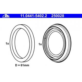 ATE Seal Kit for front Brake Caliper with 61mm piston for E30 M3 E36 E46 E28 Z3 E85 Z4