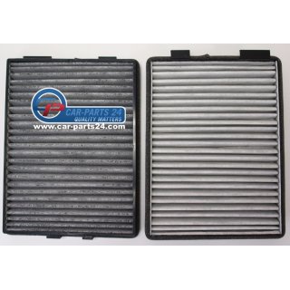 2er Set Innenraumfilter Pollenfilter Microfilter Aktivkohle fr BMW 5er e39