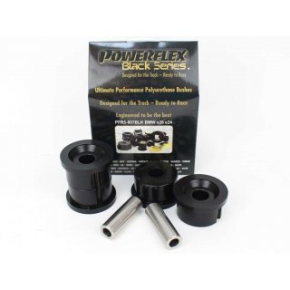 2 x Powerflex black series PFR5-807BLK Hinterachslager / Tonnenlager BMW e24 e28