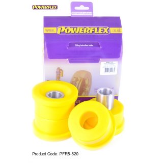 2 x Powerflex PFR5-520 Rear Subframe Front Mounting Bush for BMW e39 Saloon only (Nr.20)