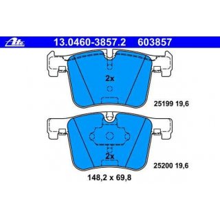 ATE front brake pads for BMW F20 F22 F23 F87 F30 F35 F80 F34 F31 F25 for disc size 312-330mm