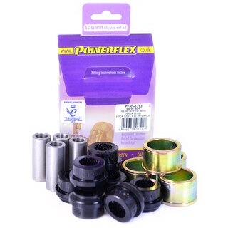 4x Powerflex PFR5-1313 PU Rear Upper and Lower Lateral Arm Inner Bush for BMW MINI (No.13)