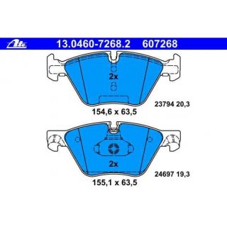 ATE front brake pads for BMW F10 F18 F11 for 330mm brake disc