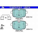 ATE Ceramic brake pads rear axle for BMW F10 F18 F11 F12...