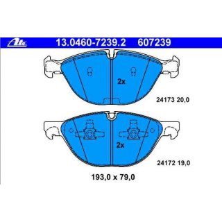 ATE Bremsbelge fr BMW X5 E70 X6 E71 E72 fr 365mm Scheiben