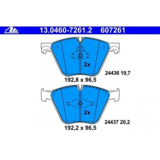 ATE Bremsbelge Vorderachse fr BMW F07 F01- F04 E70 F15 E71 E72