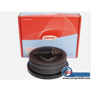 Riemenscheibe + Schraube Corteco BMW e81 e87 118d 120d  / e90 e91 318d 320d / e46 318d 320d / e60 e61 520d