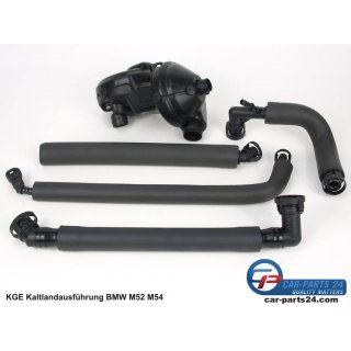 Crankcase Breather with hoses cold country version for BMW M52 M54 from 09.98