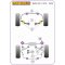 2 x Powerflex PFR5-1620 PU Buchsen Lagerung Hinterachse für BMW e21 (Nr.20)