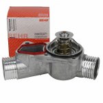 92C Behr Thermostat + Metal Thermostat Housing for BMW...