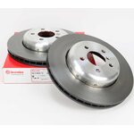 Brembo front brake disc (two-piece discs line) 348x30 BMW...