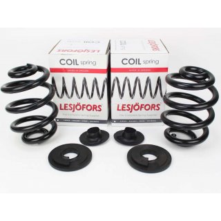 2x Lesjfors reinforced springs rear axle to 1490 kg Axleload for Volkswagen VW T4