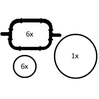Elring Dichtsatz Ansaugkrmmer fr BMW M57 3.0 Diesel E46 E90 E39 E60 E38 E65 E53 E70 E83 E63