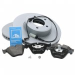 ATE front brake discs 324x30mm + ATE brake pads for BMW...