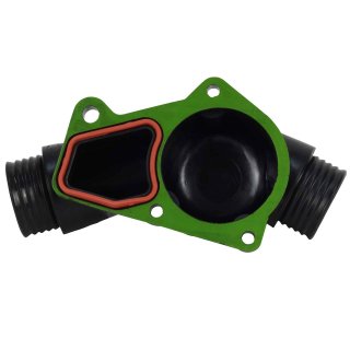 Febi Thermostatgehuse mit Dichtung fr BMW E36 E34 mit M50 M52 Motor