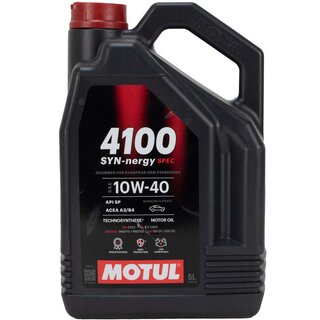 5 Liter Motul 10w40 4100 SYN-Nergy Spec