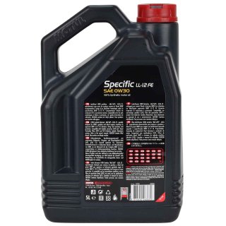 Motul SPECIFIC LL-12 FE 0W30 Motorl 5 Liter