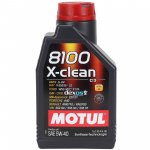 Motul 8100 X-CLEAN 5W-40 engine oil 1L