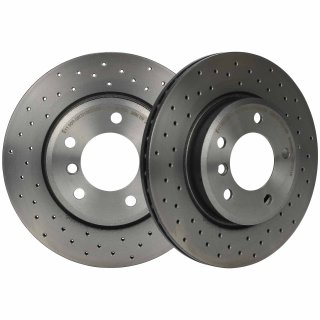 Brembo front brake discs drilled 300x22mm for BMW e46 Z3 Z4 E85