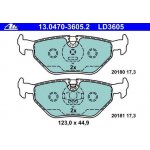 ATE Ceramic brake pads rear axle BMW e36 e46 e85 Z3