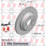 Zimmermann Formula Z BMW hinten links 328x20mm E39 M5