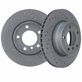 Zimmermann Sport drilled brake disc 310x24mm for BMW E60 E61